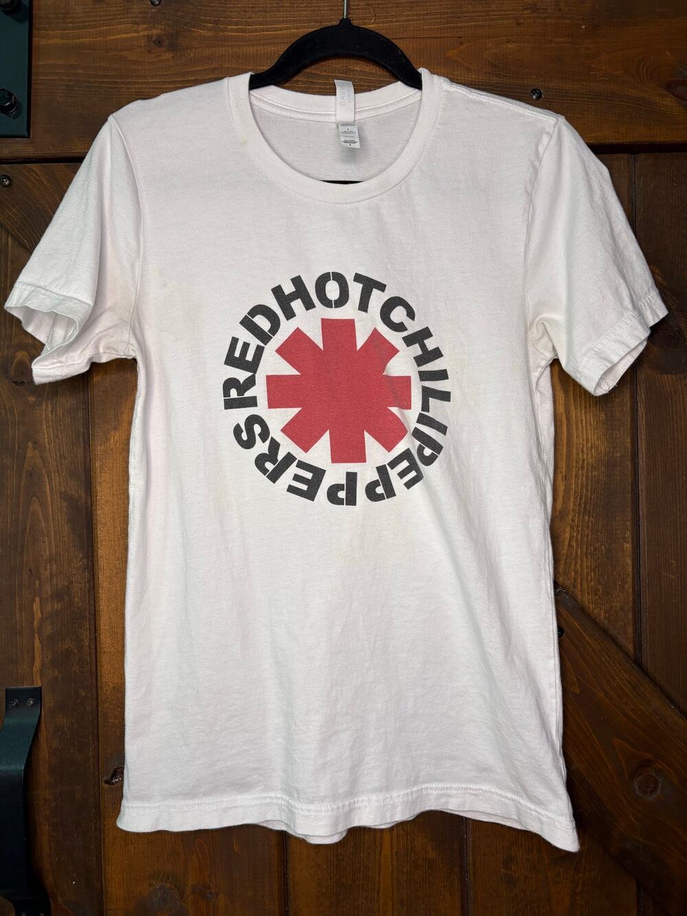 Red Hot Chili Peppers Asterisk Logo small White T-Shirt